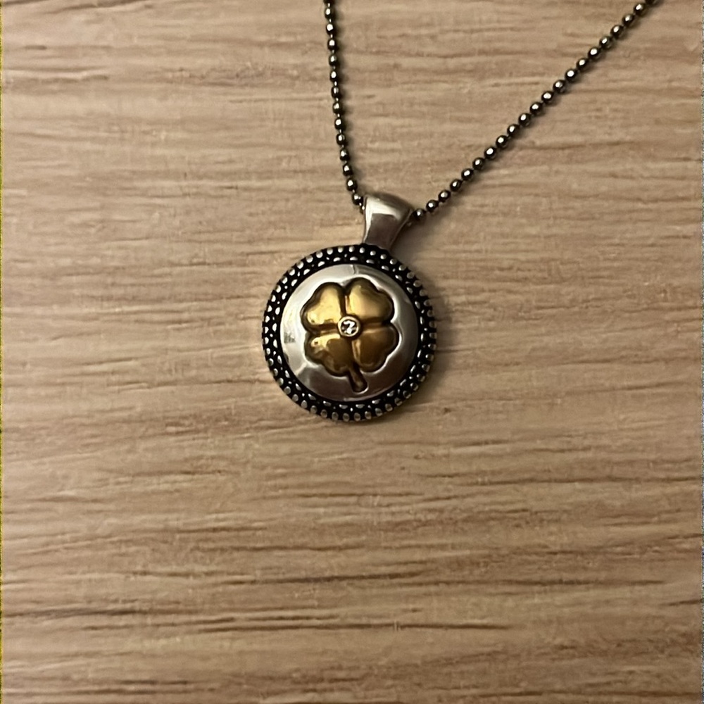 Brighton CHERISHED LUCKY PETITE 16" Necklace NWOT - Picture 2 of 6